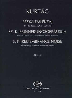 S. K. Erinnerungsgerusch op. 12 Chamber Music