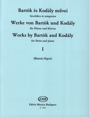 Werke Von Bartok Und Kodaly I Flute (flauta) and Piano