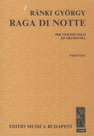 Raga di notte Violin and Orchestra