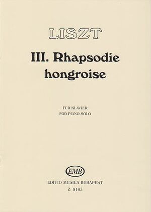 Ungarische Rhapsodie No. 3 Piano