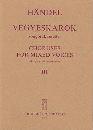 Chre fr gem. Stimmen III mit Klavierbegleitung Mixed Voices