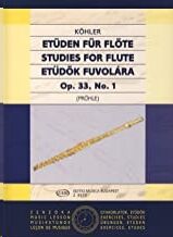 Etden fr Flte 1 op. 33, No. 1 Flute