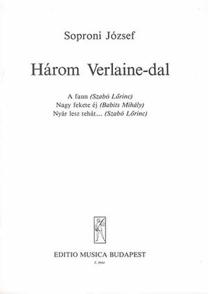 Drei Verlaine-Lieder Vocal and Piano