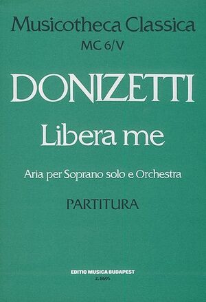 Libera me MC 6/V Soprano and Orchestra