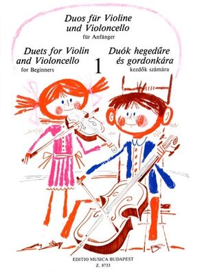 Duets for Violin and Violoncello (Violonchelo) for Beginners 1 Violin and Cello