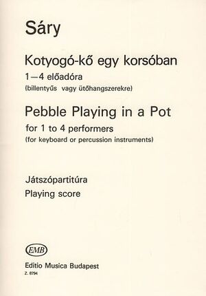 Pebble Playing in a Pot fr 1 bis 4 Spieler Mixed Ensemble