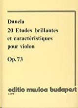 20 etudes brillantes et caracteristiques op. 73 f Violin