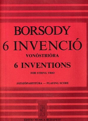6 Inventionen Fr Streichtrio String Trio
