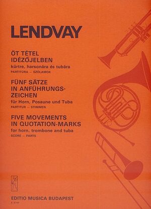 Fnf Stze in Anfhrungszeichen Brass Trio