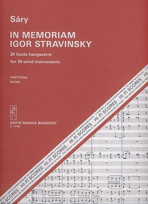 In memoriam Igor Stravinsky Concert Band (concierto banda)