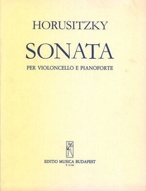 Sonate Cello (Sonata Violonchelo) and Piano