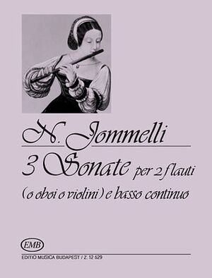 3 Sonate (sonatas) Per 2 Flauti (O Oboi O Violini) E Basso C (flauta piano)
