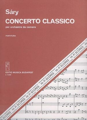 Concerto (concierto) classico per orchestra da camera Chamber Orchestra