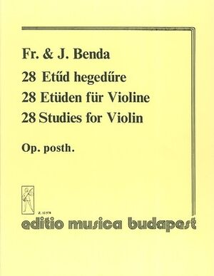 28 Etden op. post. Violin