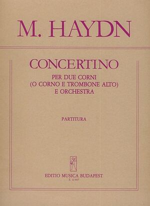 Concertino per due corni e orchestra Horn and Orchestra (trompa orquesta)