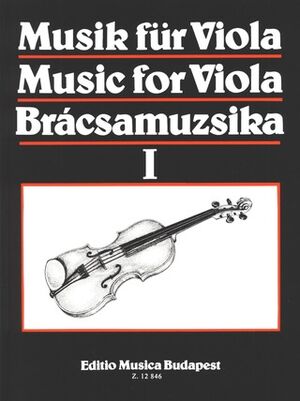 Music for Viola I - Musik fr Viola I Viola and Piano