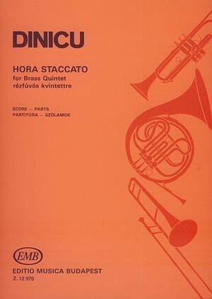 Hora Staccato fr Blechblserquintett Brass Quintet
