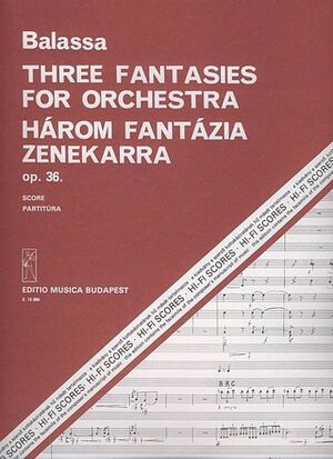 Drei Fantasien op. 36 fr Orchester Orchestra
