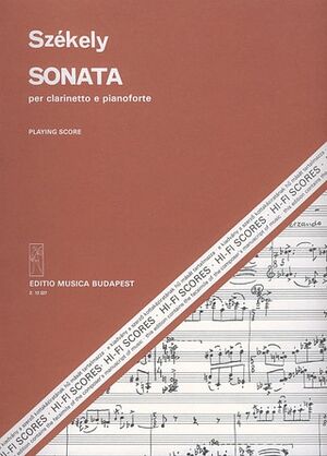 Sonate (sonata) Clarinet and Piano