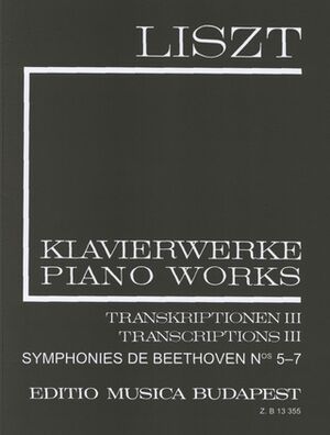 Transcriptions III (II/18) Piano