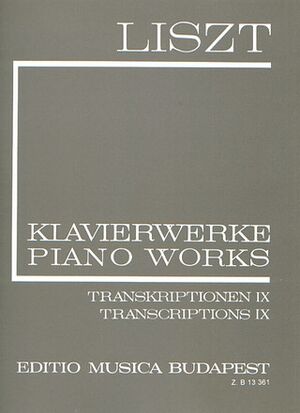 Transcriptions IX (II/24) Piano