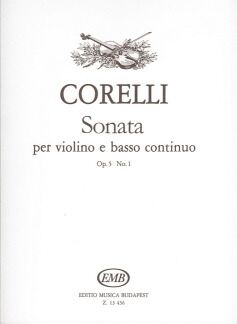 Sonata op. 5, No. 1 Violin and Piano