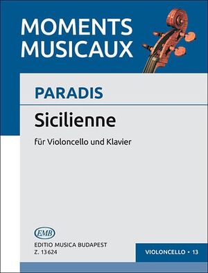 Sicilienne Cello (Violonchelo) and Piano