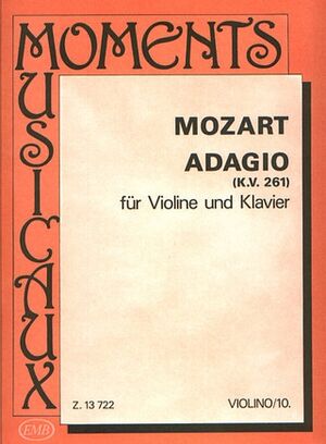 Adagio K. 261 Violin and Piano