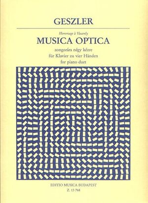 Musica Optica Piano, 4 Hands