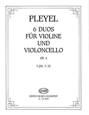 6 Duos I Op. 4 Fr Violine Und Violoncello (Violín violonchelo) No. 1 2 String Instruments