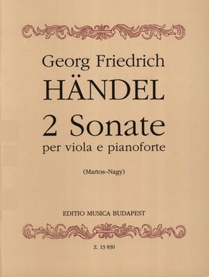 2 sonate (sonatas) Viola and Piano