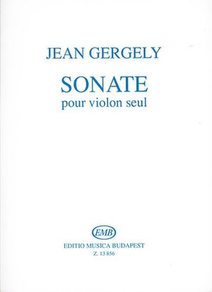 Sonate pour violon seul (Sonata Violín)