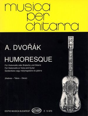 Humoresque fr Violoncello oder Viola (Violonchelo Guitarra) und Gitarr Mixed Ensemble