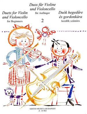 Duets for Violin and Violoncello (Violonchelo) for Beginners 2 Violin and Cello