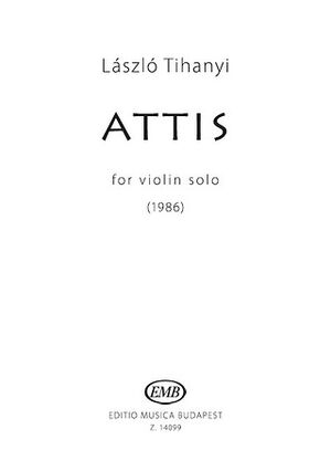 Attis for Violon Solo Violin