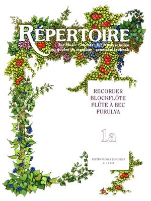 Repertoire fr Musikschulen - Blockflöte I-a Recorder (flauta dulce)