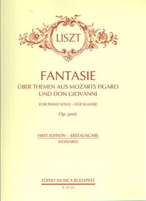 Fantasie op. post., R.6 ber Themen aus Mozarts F Piano