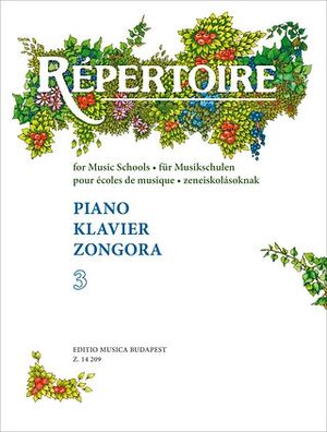 Repertoire fr Musikschulen - Klavier III Piano