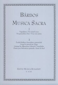 Musica Sacra fr gemischten Chor Gesnge fr all Mixed Voices a Cappella
