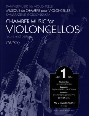 Chamber Music for/ Kammermusik fr Violoncelli (Violonchelos) 1 4 Cellos