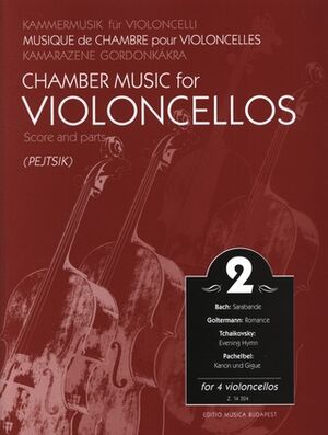 Chamber Music for/ Kammermusik fr Violoncelli (Violonchelos) 2 4 Cellos