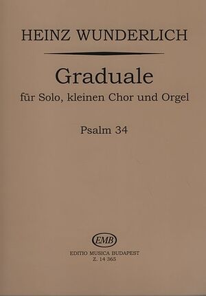 Graduale fr Solo, kleinen Chor und Orgel - Psalm Upper Voices or Mixed Voices and Accompaniment