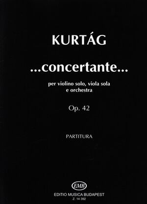 ...concertante... Violin, Viola and Orchestra