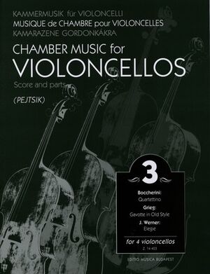 Chamber Music for/ Kammermusik fr Violoncelli 3 2 or more Violoncelli