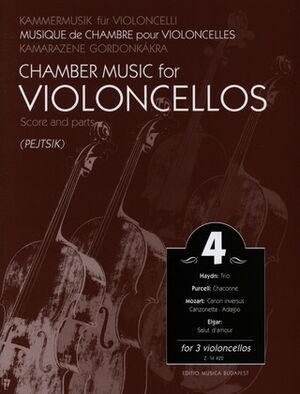 Chamber Music for/ Kammermusik fr Violoncelli 4 2 or more Violoncelli