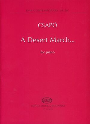 A Desert March... Fr Klavier Piano