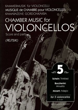 Chamber Music for/ Kammermusik fr Violoncelli 5 2 or more Violoncelli