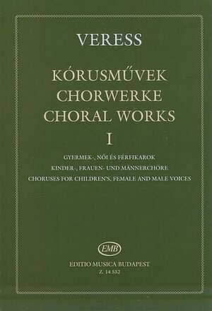 Chorwerke I Kinder-, Frauen- und Mnnerchre Upper Voices a Cappella