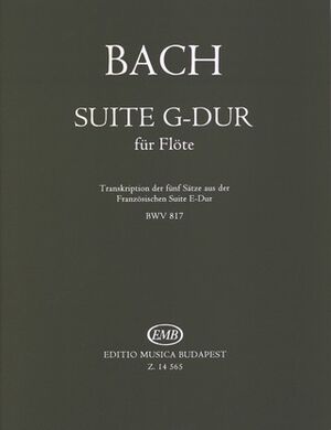 Suite G-Dur fr Flöte (flauta)