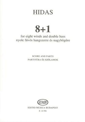 8+1 for eight winds and double bass (Contrabajo) Mixed Chamber Nonette, Score